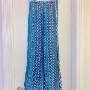 alya • printed palazzo pant